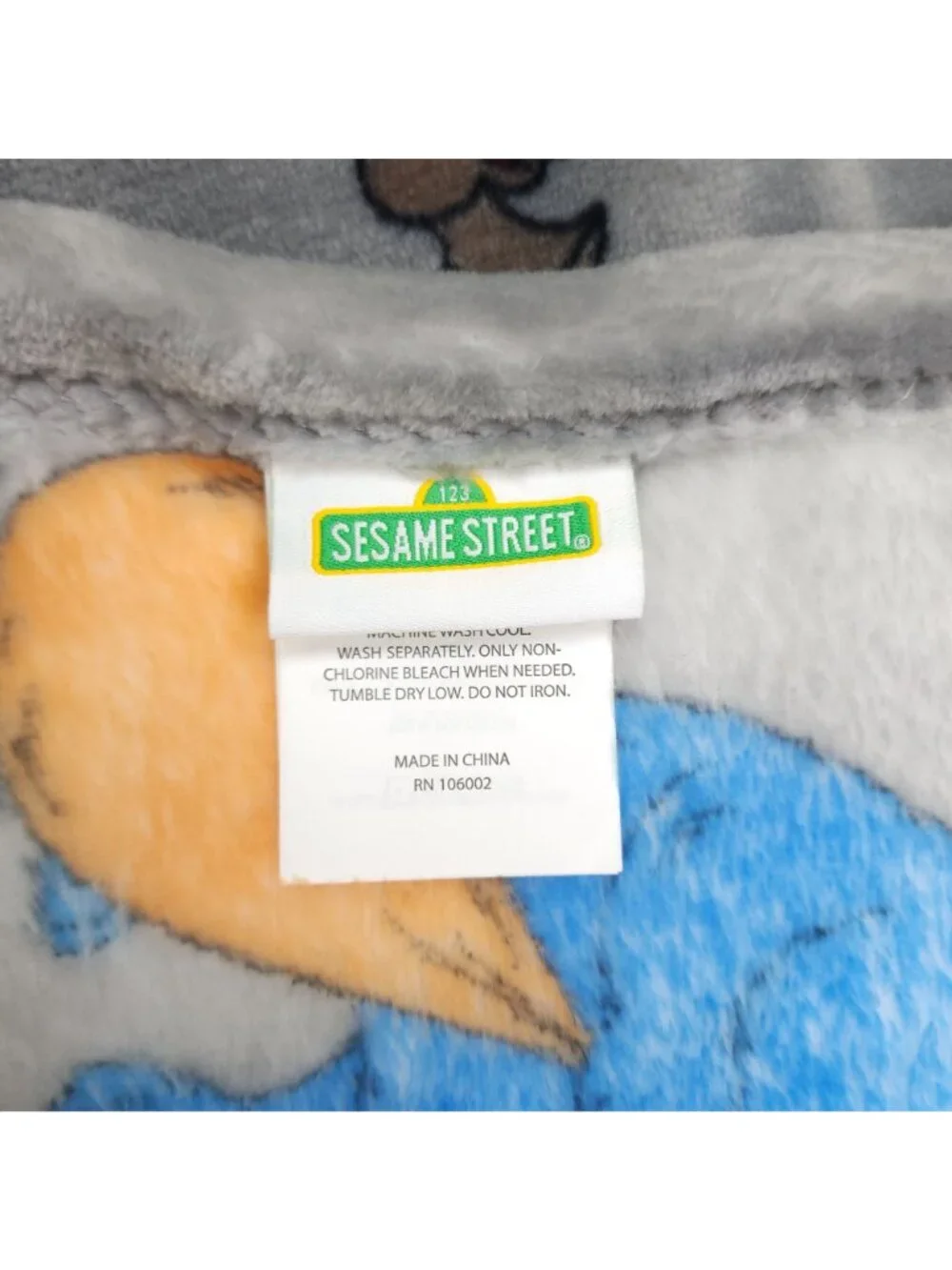 Sesame Street Halloween Decorative Throw Blanket 60